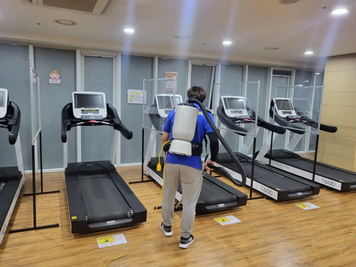 철원군 원동면 헬스장 탕비실 직원 휴게공간 위생청소 사례 - 행진크린