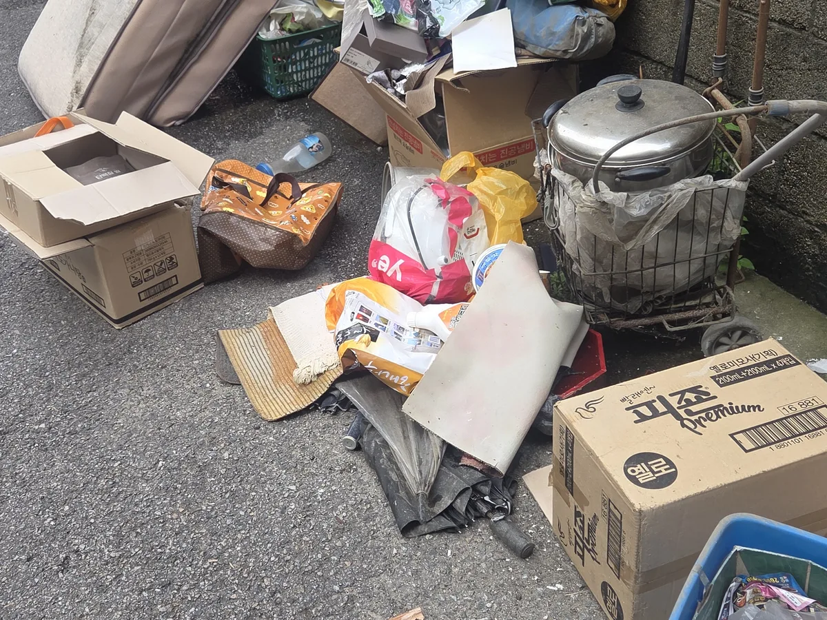 원주시 학성동 침수 현장 화장실 세면대 살균 위생청소 사례 - 행진크린